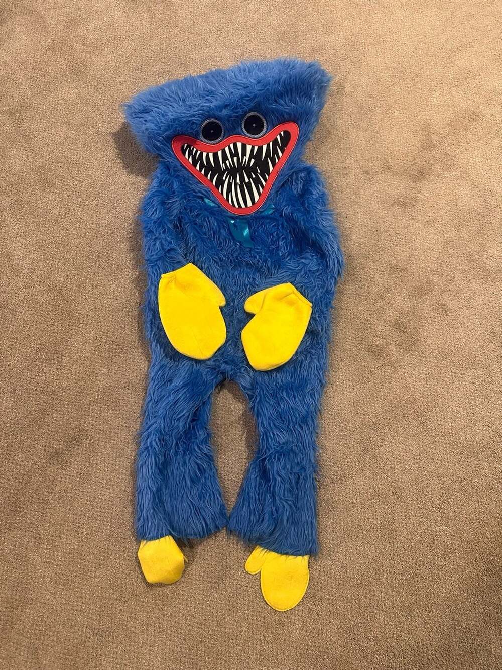 Poppy Playtime Huggy Wuggy Costume Size S/P (4-6)